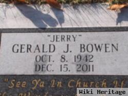 Gerald J "jerry" Bowen