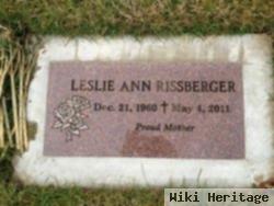 Leslie Ann Rauscher Rissberger