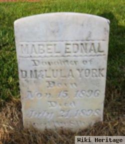 Mabel Ednal York