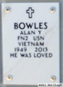Alan Y Bowles