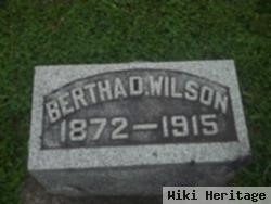 Bertha Dore Depoy Wilson