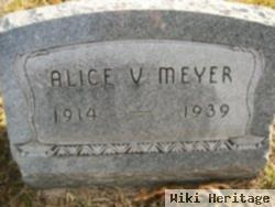 Alice V Meyer