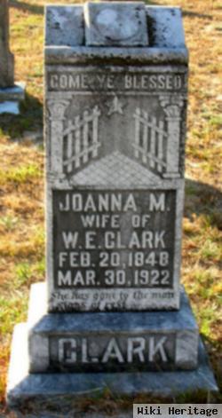 Joanna M Frost Clark