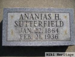 Ananias H Sutterfield