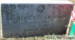 Pfc Frederick J. "fred" Grothoff