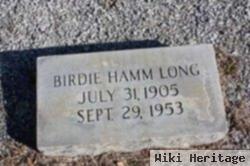 Birdie Eva Hamm Long