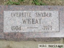 Everette Snyder Wheat