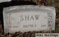 Hattie F. Shaw