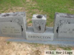 J B Errington