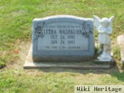 Letha E. Reed Washkuhn