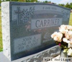 John A Carriker