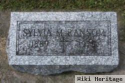 Sylvia M Seitz Ransom