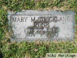 Mary M. Strickland Rose