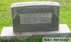 Saunders N Rowe