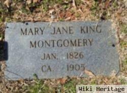 Mary Jane King Montgomery