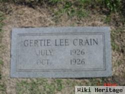 Gertie Lee Crain