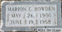 Marion C. Bowden