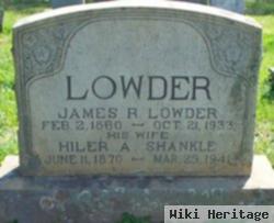 James R Lowder