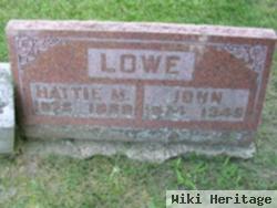 Hattie M Lowe