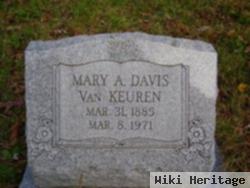 Mary A Davis Van Keuren