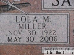 Lola M Miller Sanders