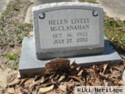 Helen Lively Mcclanahan