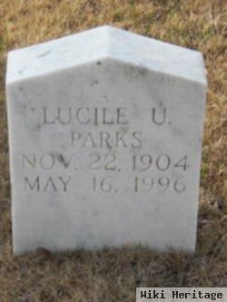 Lucile U Parks