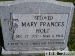 Mary Frances Holt