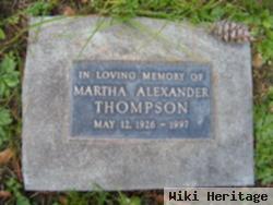 Martha Alexander Thompson