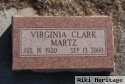 Virginia Clark Martz