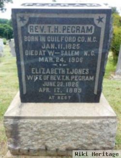 Rev Thomas Howard Pegram