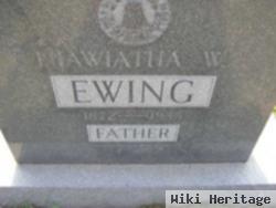 Hiawatha W. Ewing