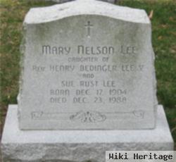 Mary Nelson Lee