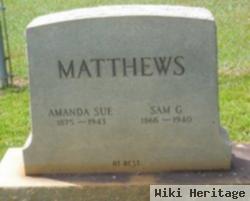 Samuel George "sam" Matthews