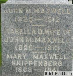 Mary Belle Maxwell Knippenberg