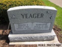 Ralph F. "spike" Yeager