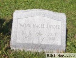 Wayne Magee Snyder