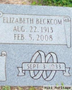 Elizabeth Beckcom Saxon