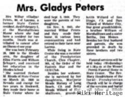 Gladys Schaper Peters