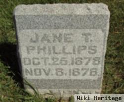 Jane T Phillips