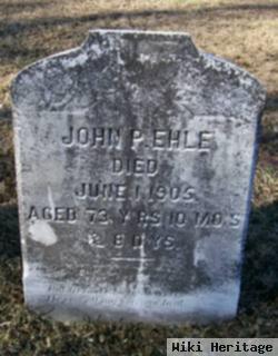 John P. Ehle