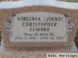 Virginia "jinny" Christopher Zumbro