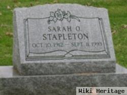 Sarah Opal Robison Stapleton