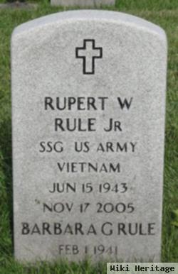 Rupert W Rule, Jr