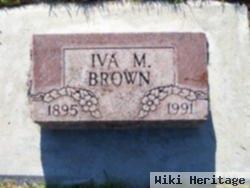 Iva M Brown