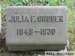 Julia F Gruber