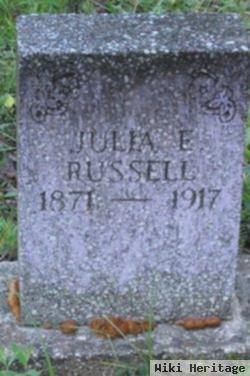 Julia E Russell