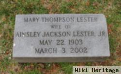 Mary Thompson Lester