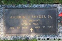 Arthur J Snyder, Sr