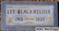 Lee Blackwelder